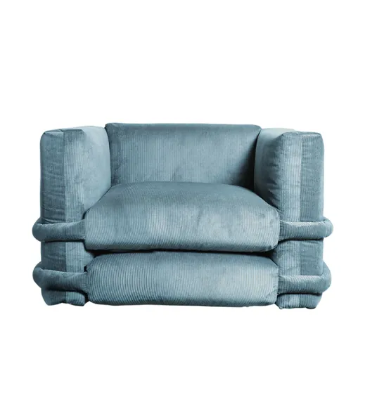 Pillow Corduroy Lounge Chair